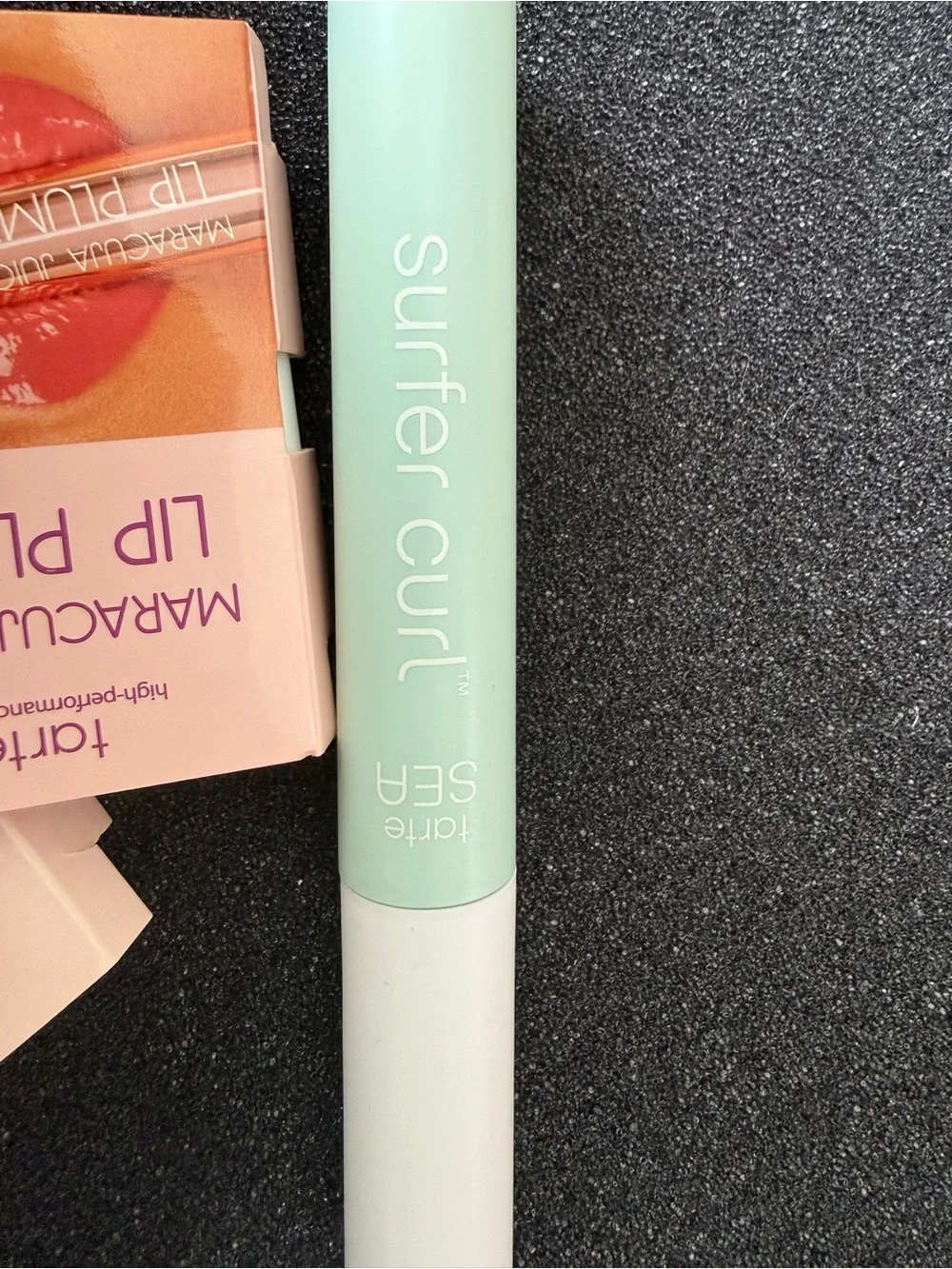 tarte Sea Surfer Curl mascara, Maracuja oil and juicy lip plump set